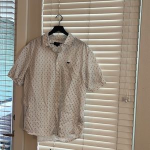 Men’s Obey Short Sleeve Button Up